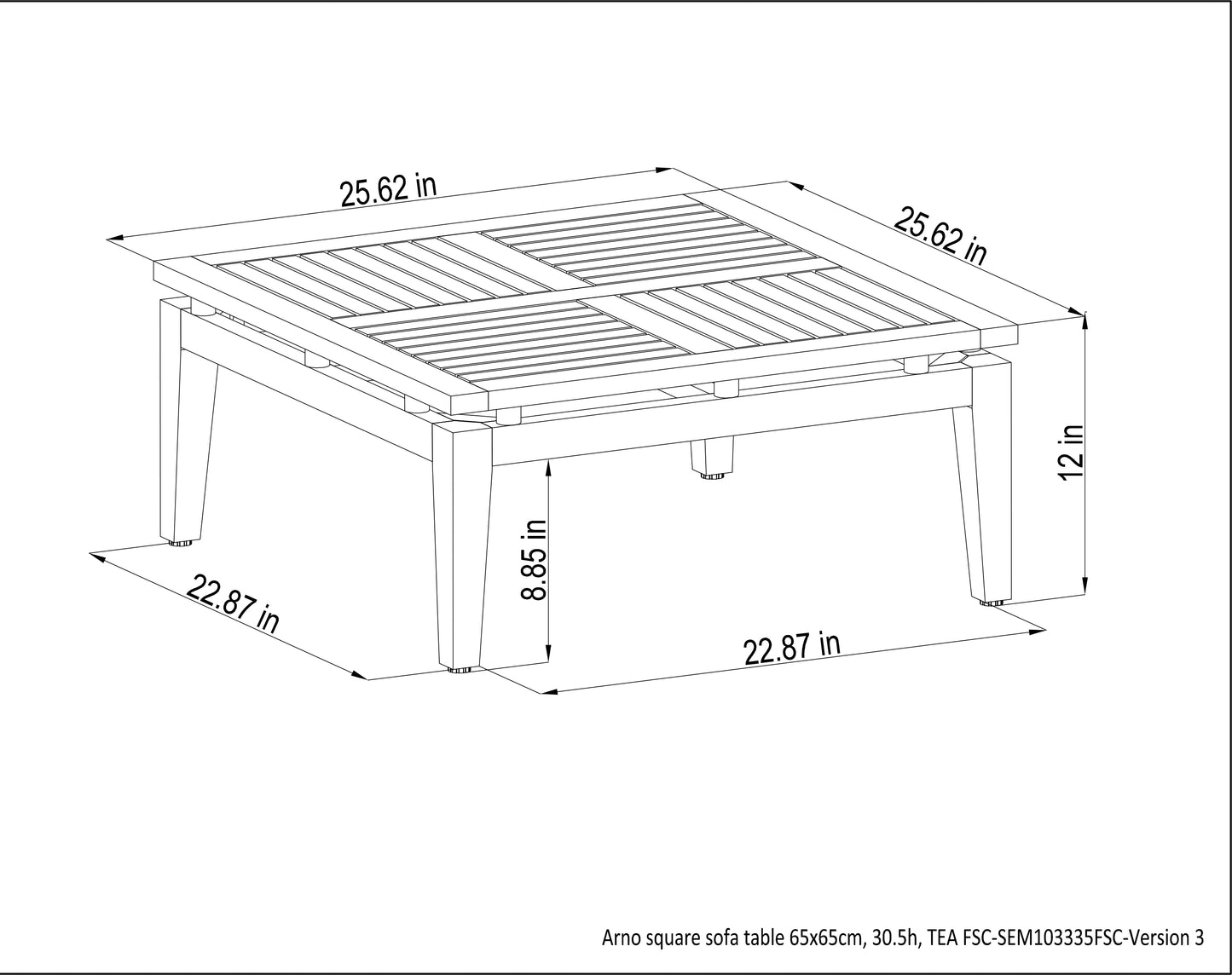 Arno 6pc Corner Set Dark