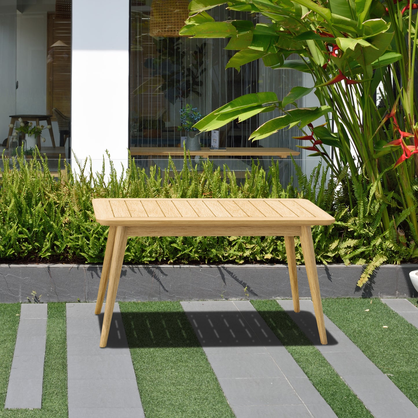 Eve FSC Teak Outdoor Conversation Set with Cushions