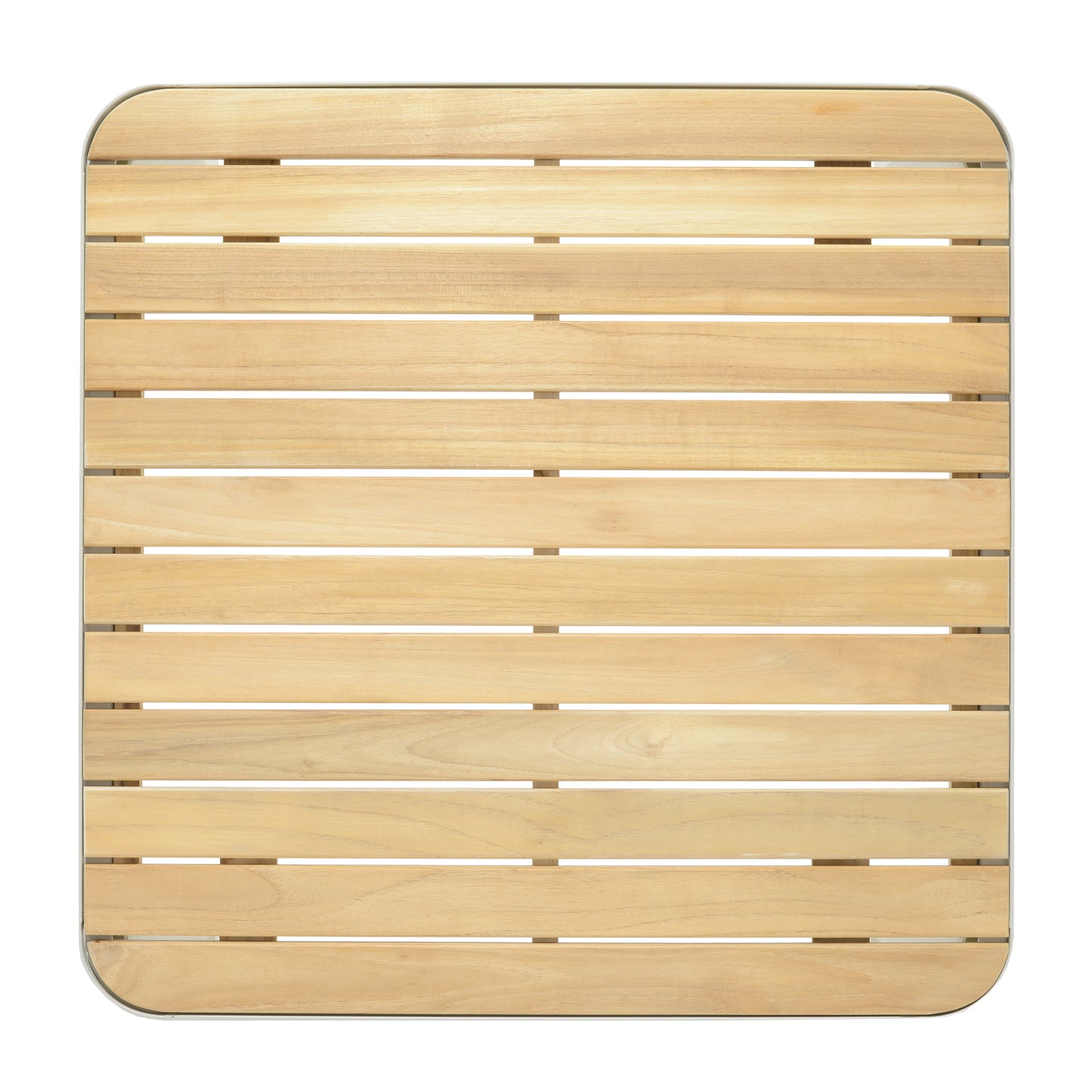 Portals Teak and Aluminum Modular Sofa 3pc Set