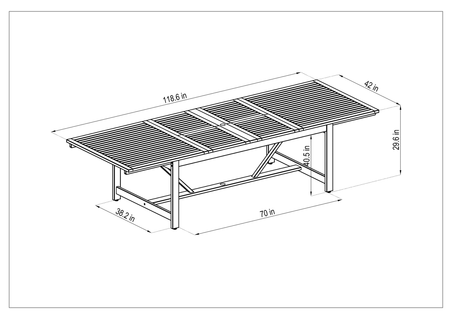 Leyland Table and Catalina Stacking Armchair Dining Set