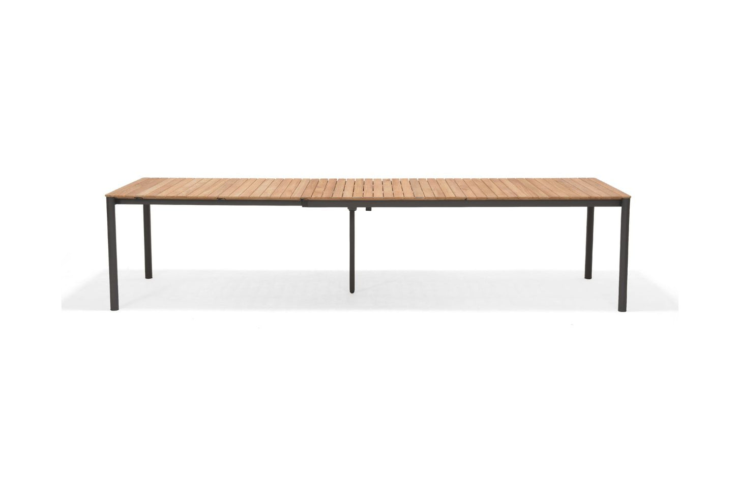 Topaz Extendable FSC Teak Table and Vera Stacking Armchair Dining Set