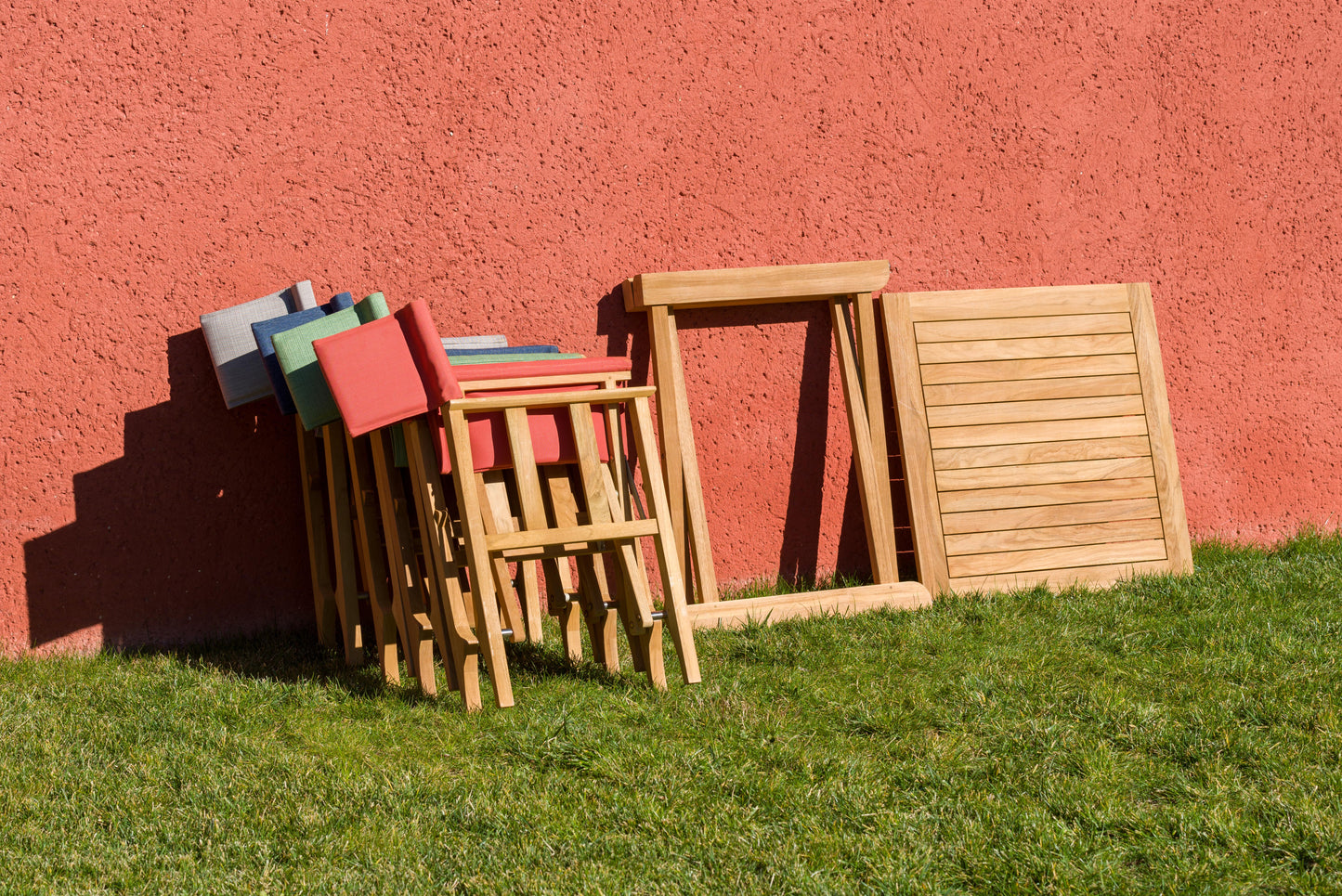Zircon Teak Director Chair – Vintage Khaki - 1 Piece