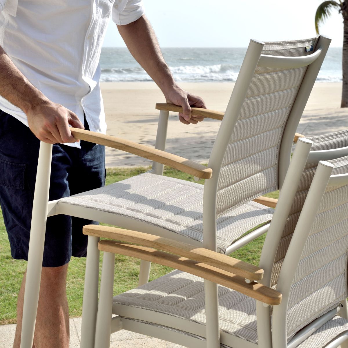 Portals Light Lite 2pc Stacking Armchair