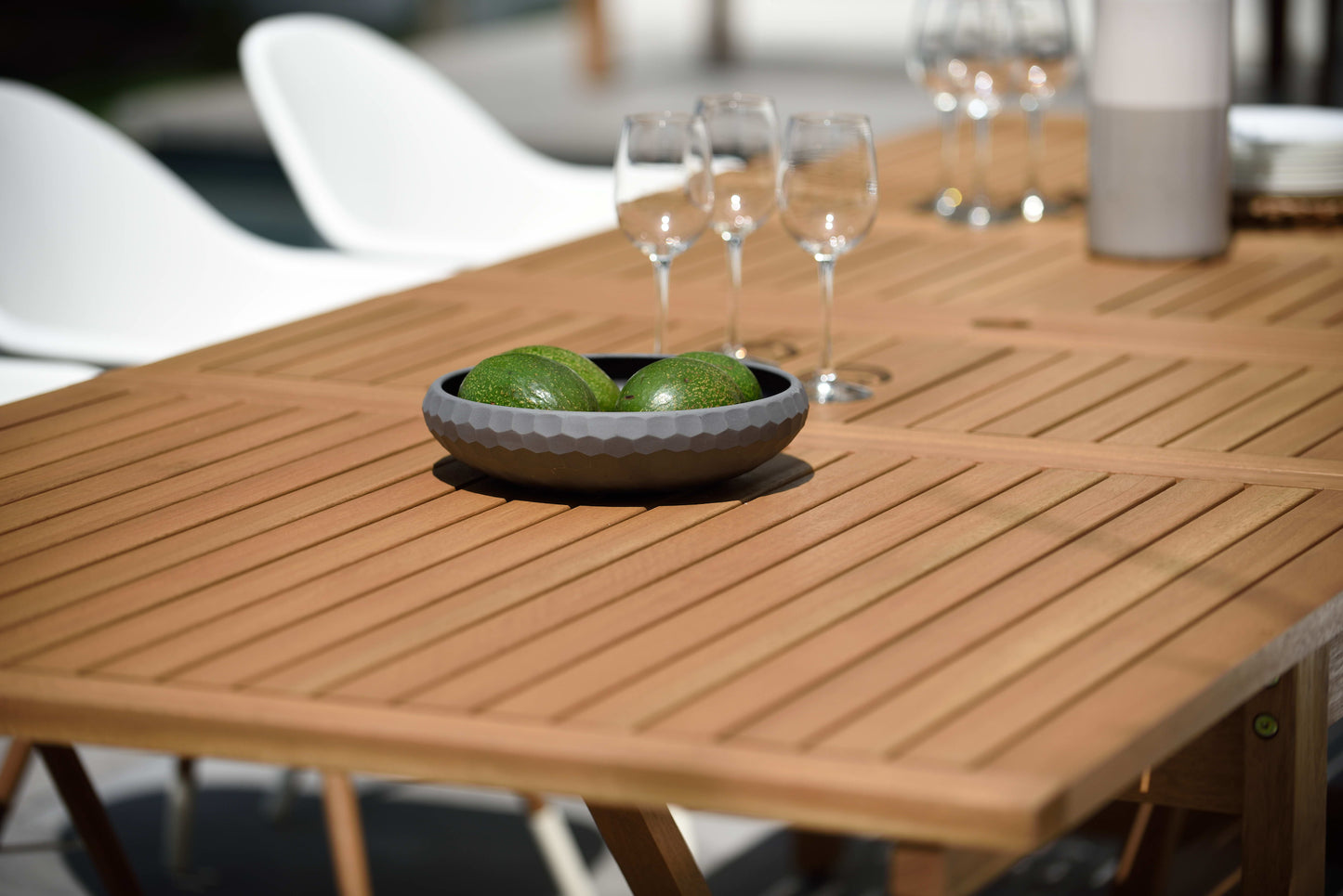 Leyland Table and 8 Chamonix Armchair Dining Set