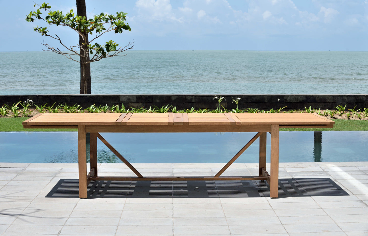 Leyland Table and 8 Chamonix Armchair Dining Set