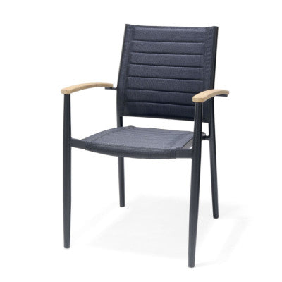 Portals Dark Lite 2pc Stacking Armchair