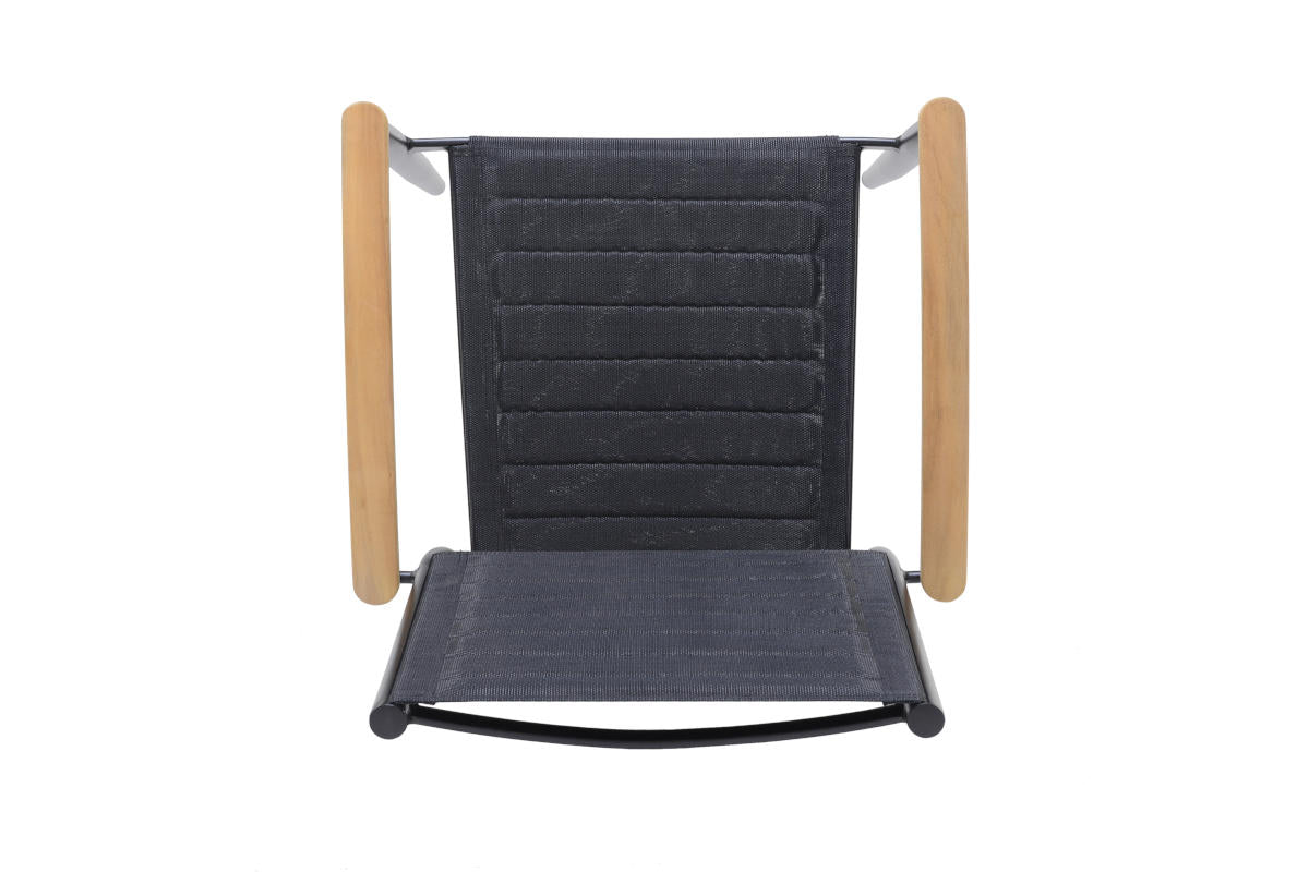 Portals Dark Lite 2pc Stacking Armchair