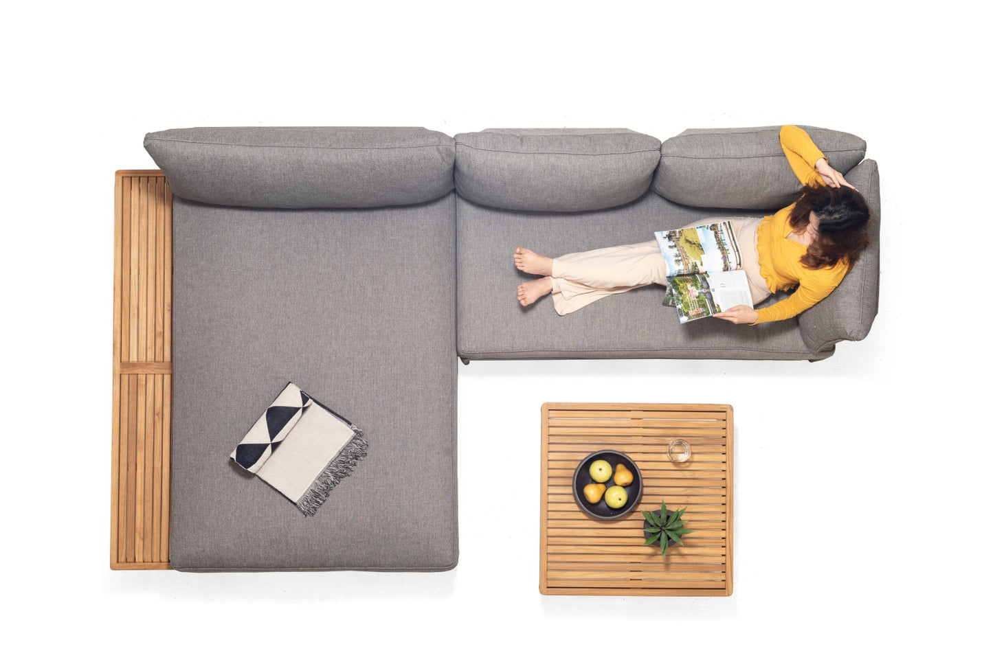 Topaz 3pc Seating Bed Set