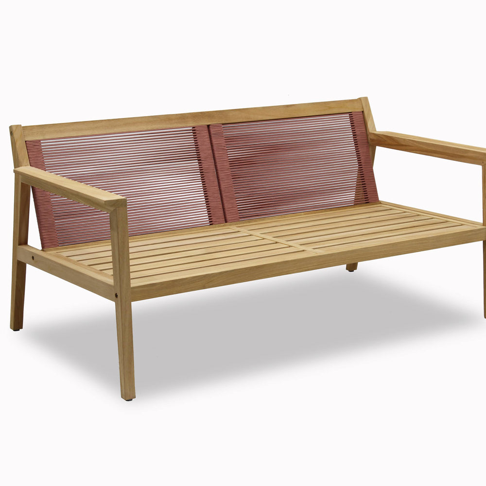 
                      
                        Agate Teak and Rope 2 Seater Sofa Chair - 1pc
                      
                    