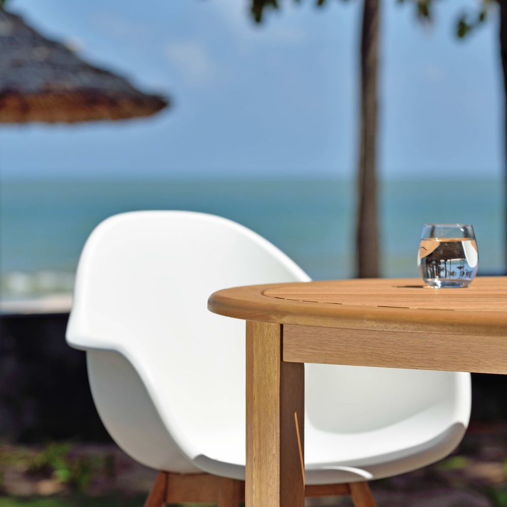 
                      
                        Chamonix Resin and FSC Wood Arm Chairs - 2pc
                      
                    