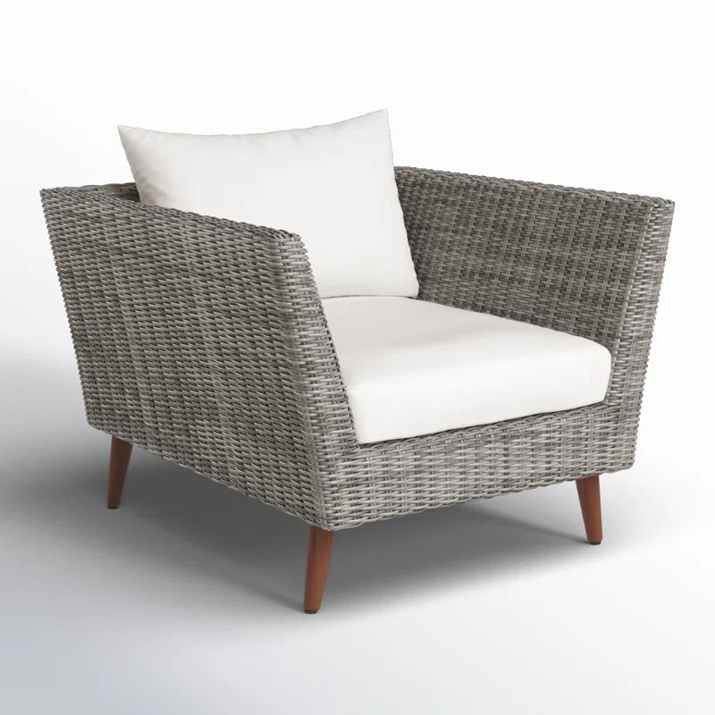 
                      
                        Panther Outdoor Patio Wicker and FSC Wood Seating Set
                      
                    