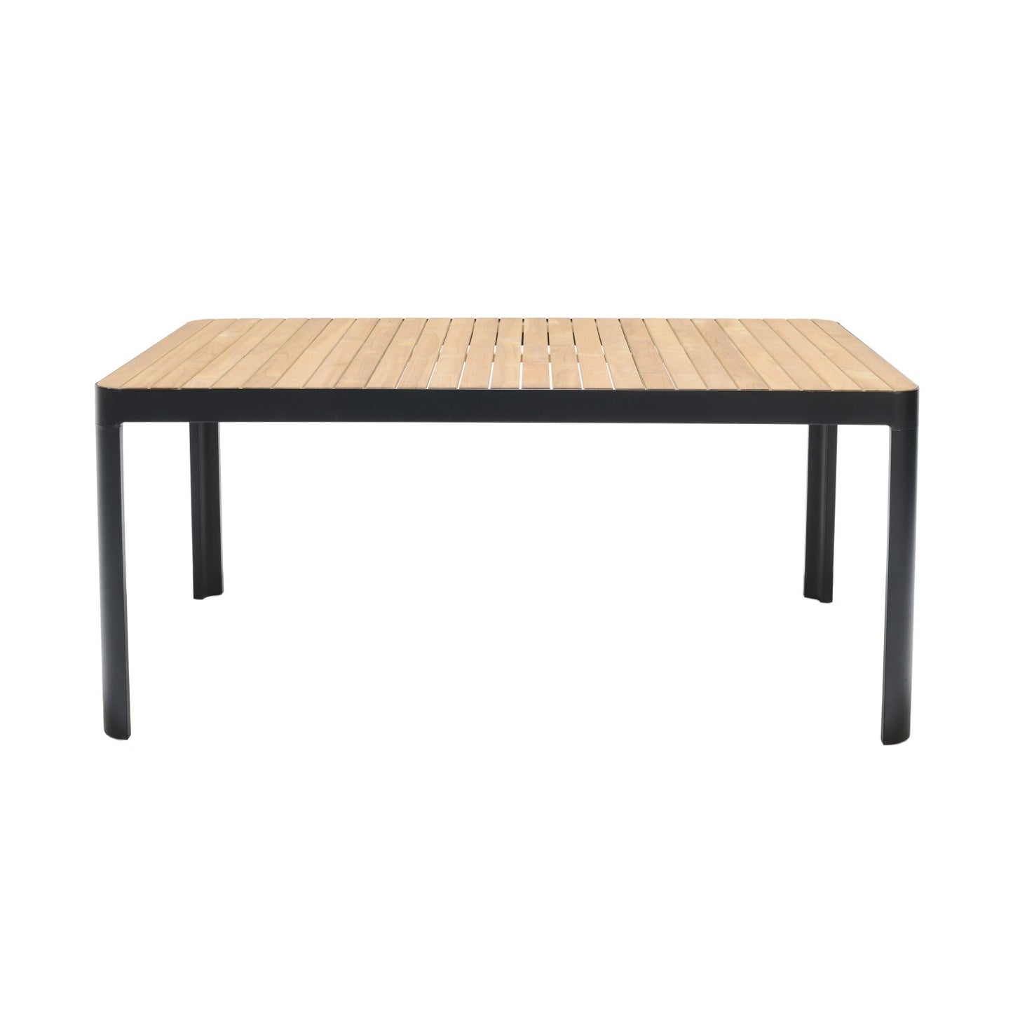 Portals Dark 4 Seater Carver Rectangular Dining set