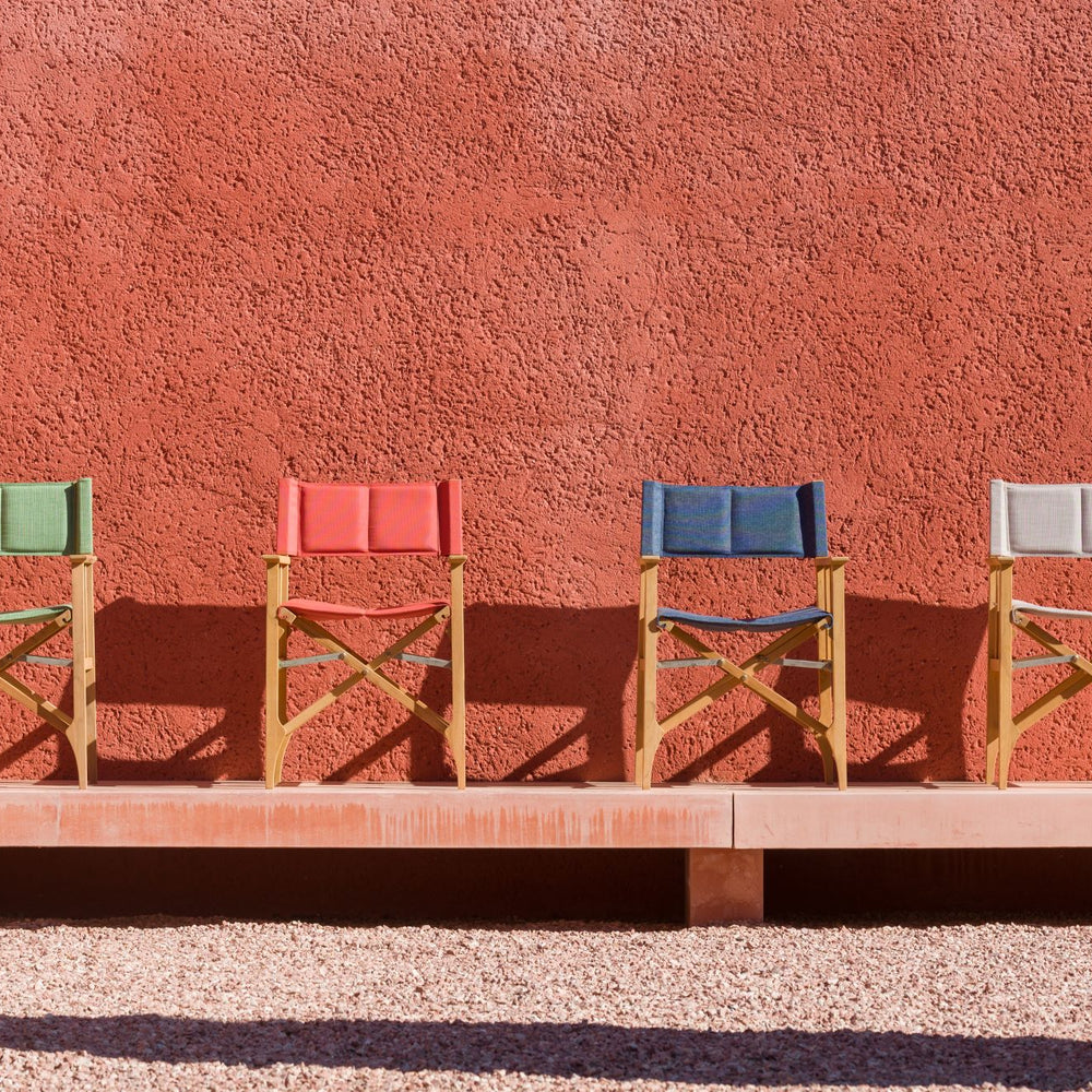 
                      
                        Zircon Teak Director Chair ‚Äì Red - 1 Piece
                      
                    