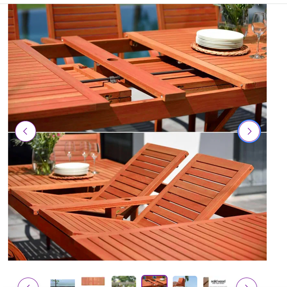 
                      
                        Leyland Table and Catalina Stacking Armchair Dining Set
                      
                    