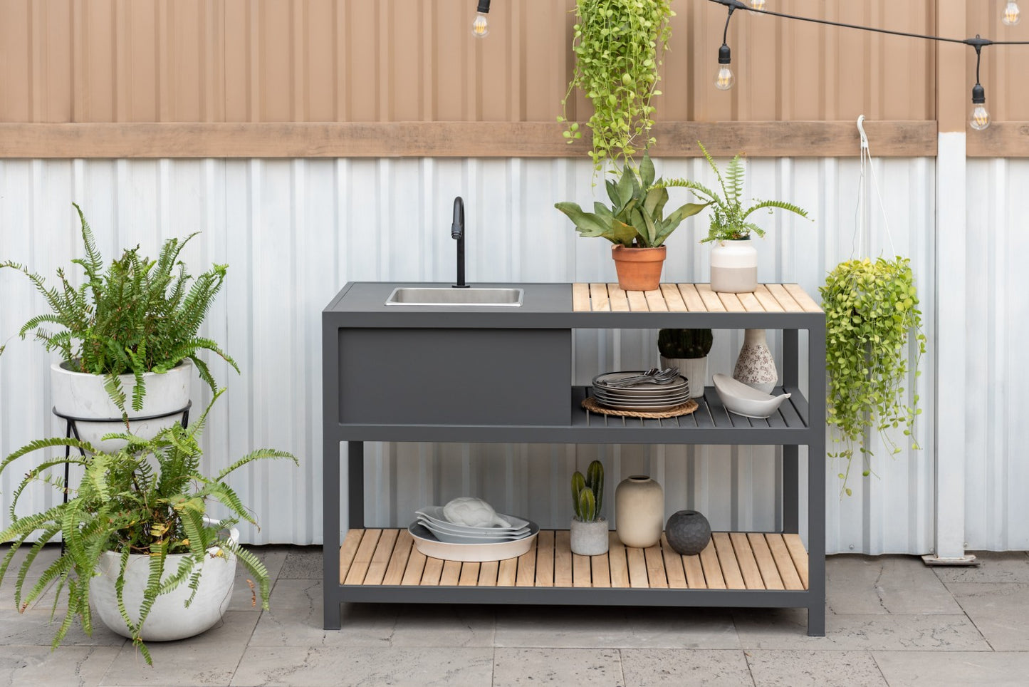 Amber Deluxe Kitchen Corner Set - 4pc