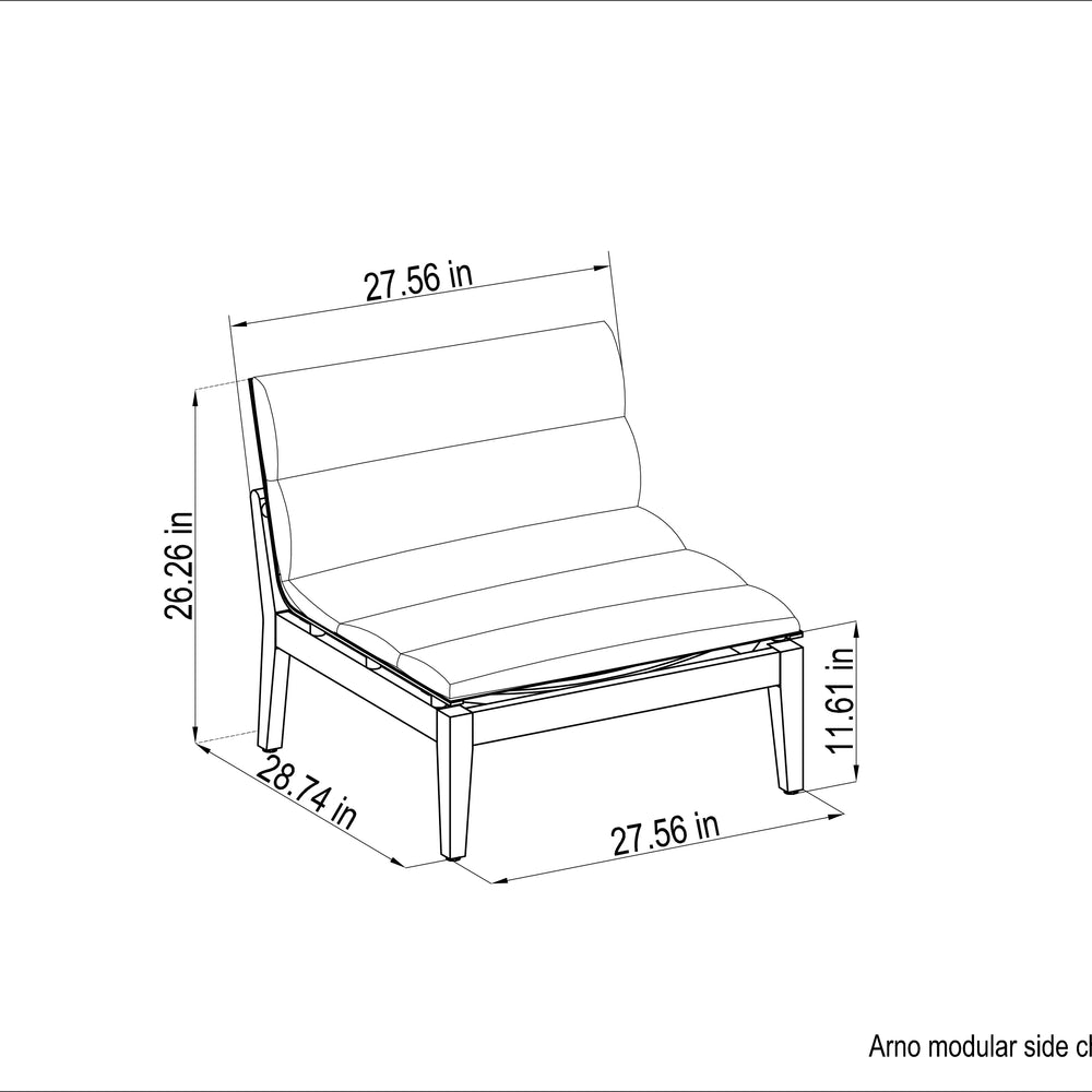 
                      
                        Arno Modular Side Chair Light or Dark - 2pc
                      
                    