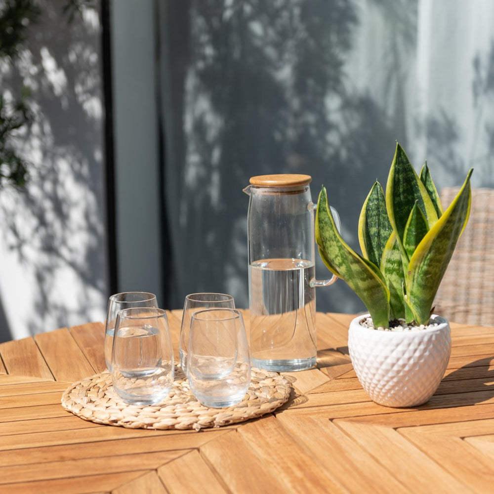 
                      
                        Jade Square Teak Small Table
                      
                    