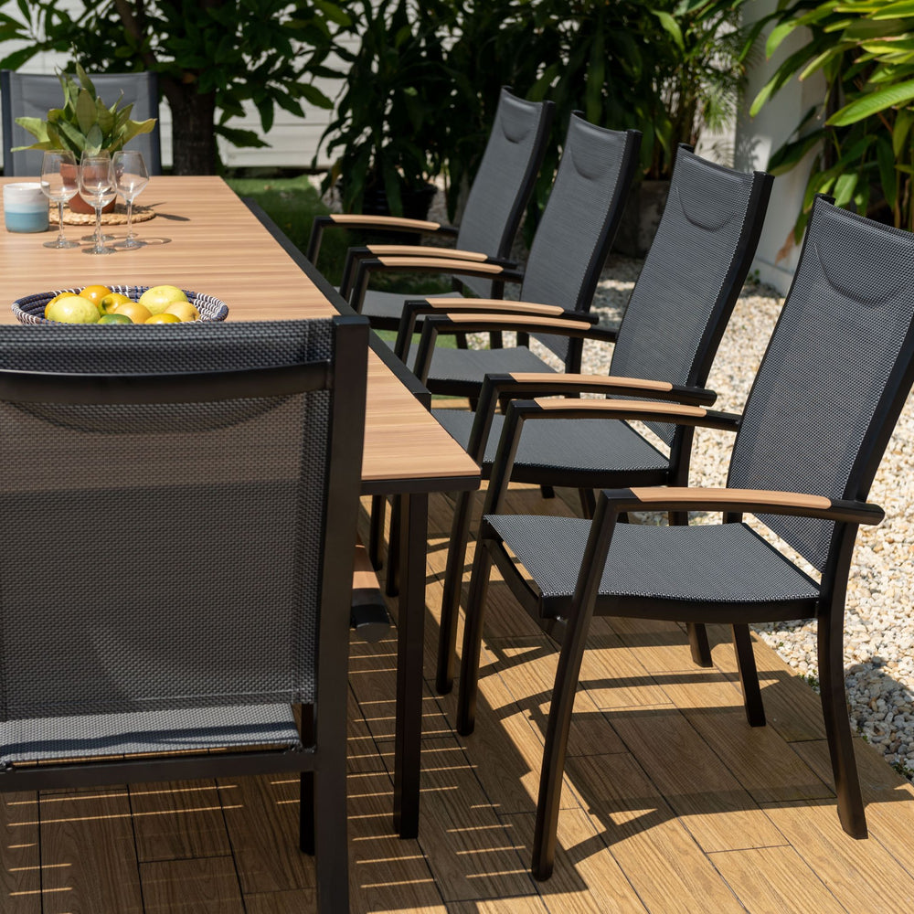 
                      
                        Panama Dark 9 Piece Extending Dining Set
                      
                    