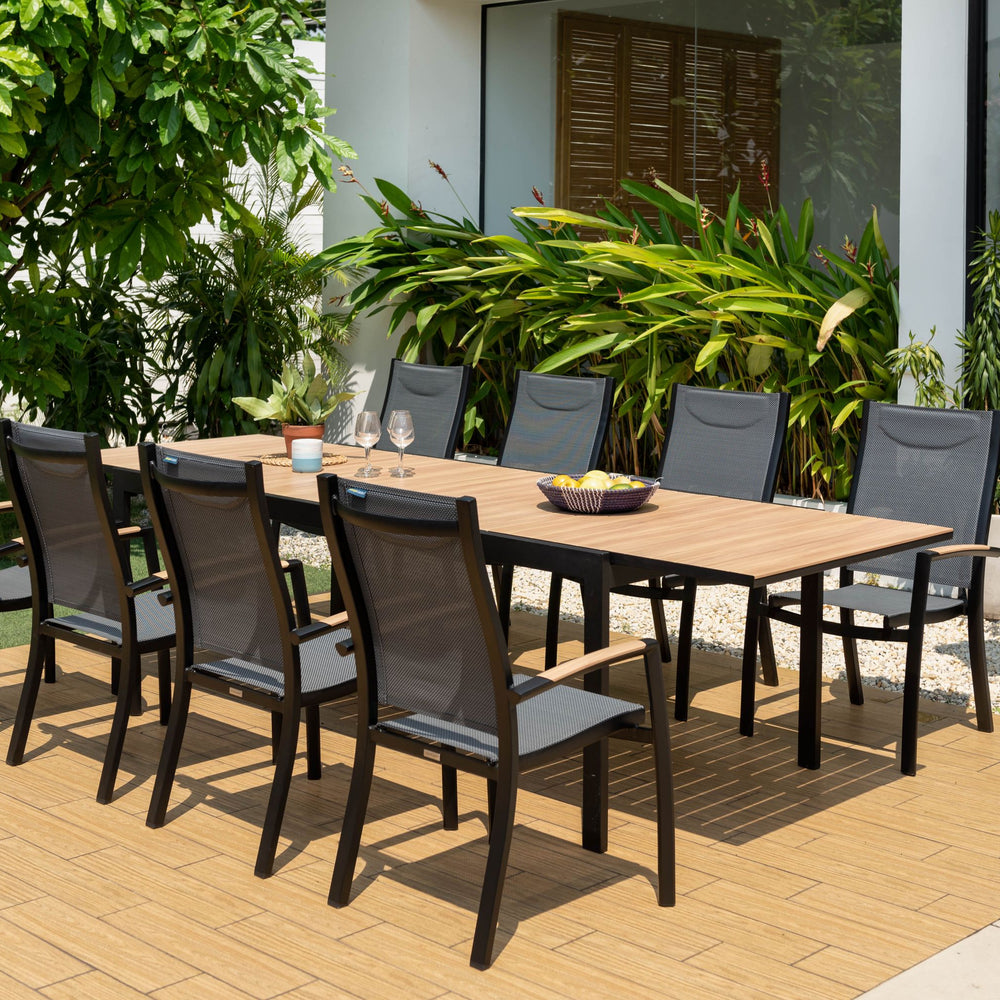 
                      
                        Panama Dark 9 Piece Extending Dining Set
                      
                    