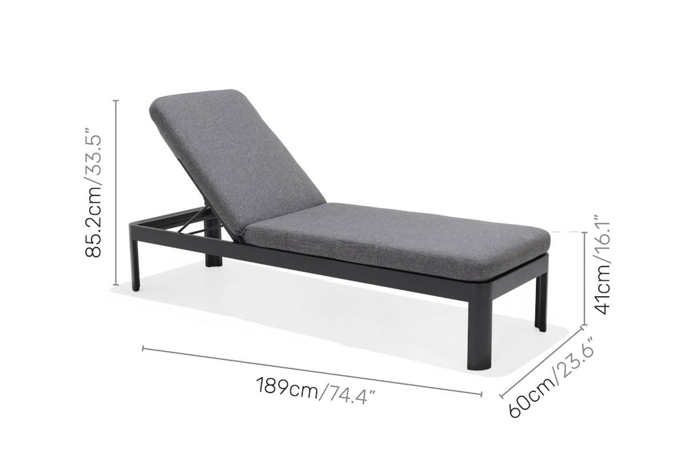 
                      
                        Portals Dark Sun Lounger - 1pc
                      
                    