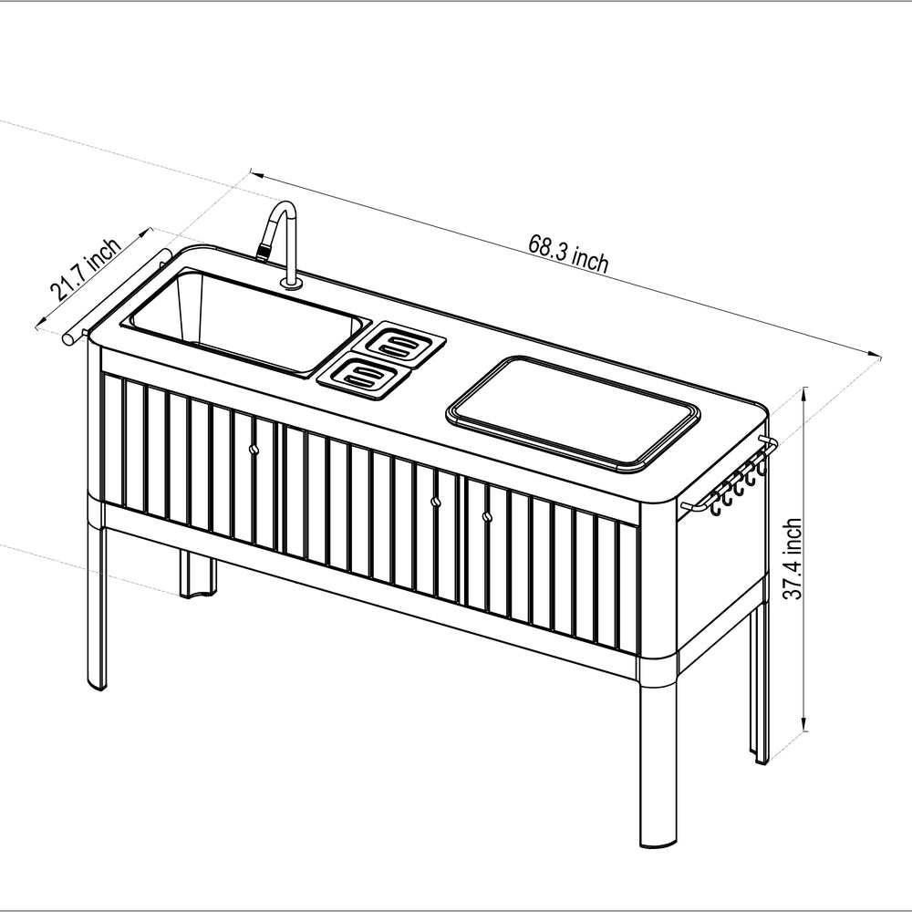 
                      
                        Portals Light Outdoor Kitchen
                      
                    