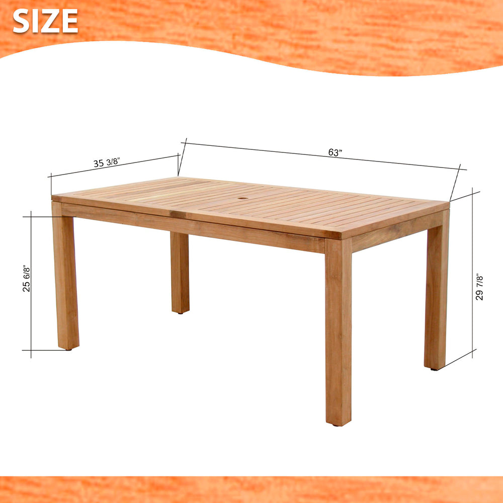 
                      
                        Rinjani Rectangular Table and 6 Manhattan Black Armchair
                      
                    