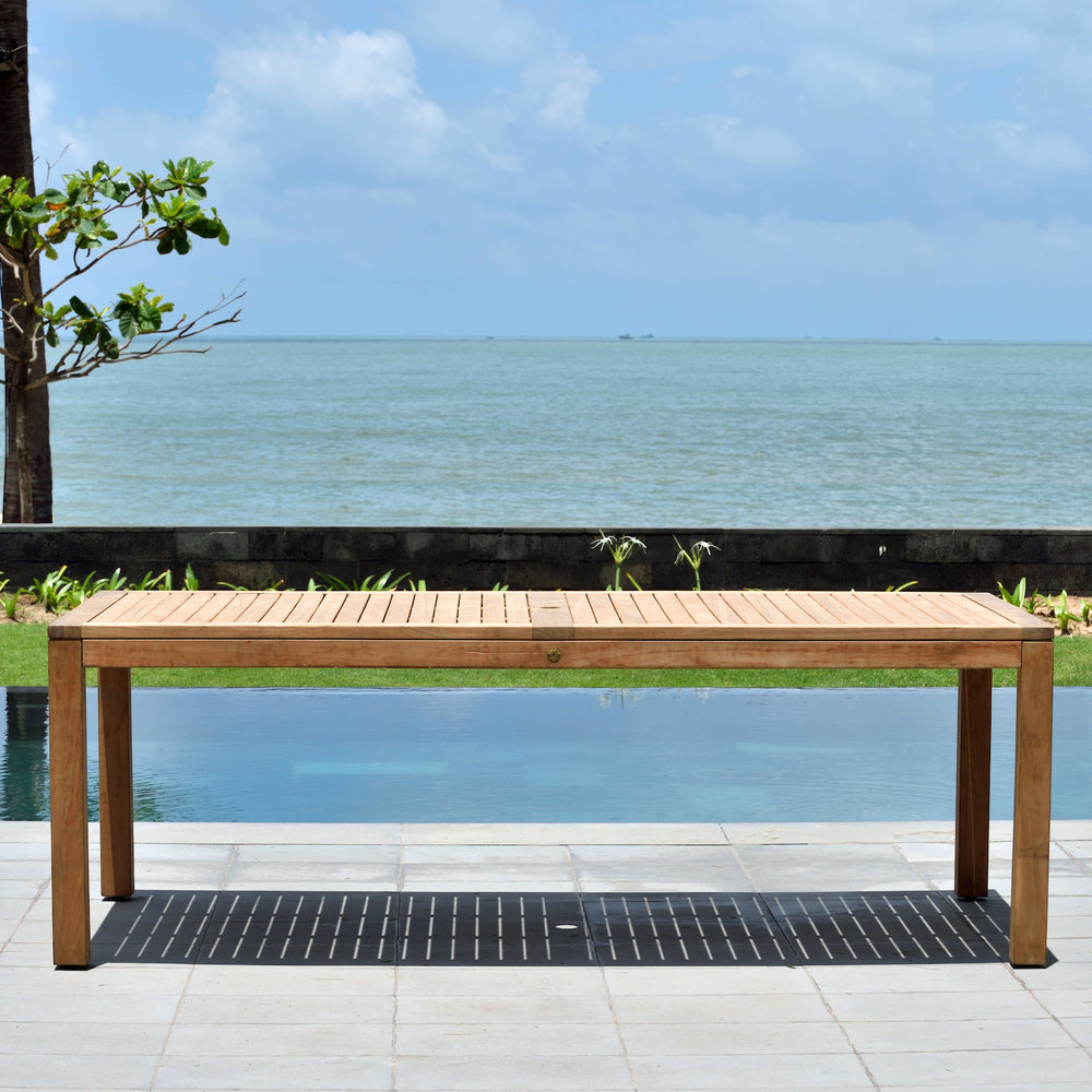 
                      
                        Rinjani Rectangular Teak Table and Fortuna Armchair Dining Set
                      
                    