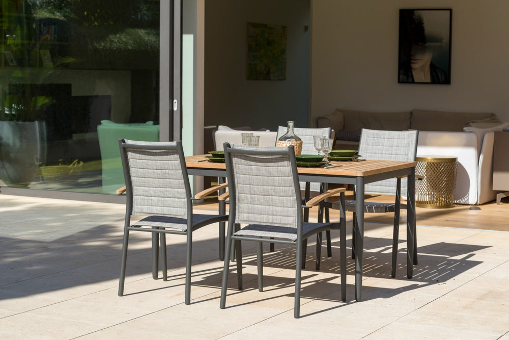 Topaz 4 Piece Small Rectangular Dining Set