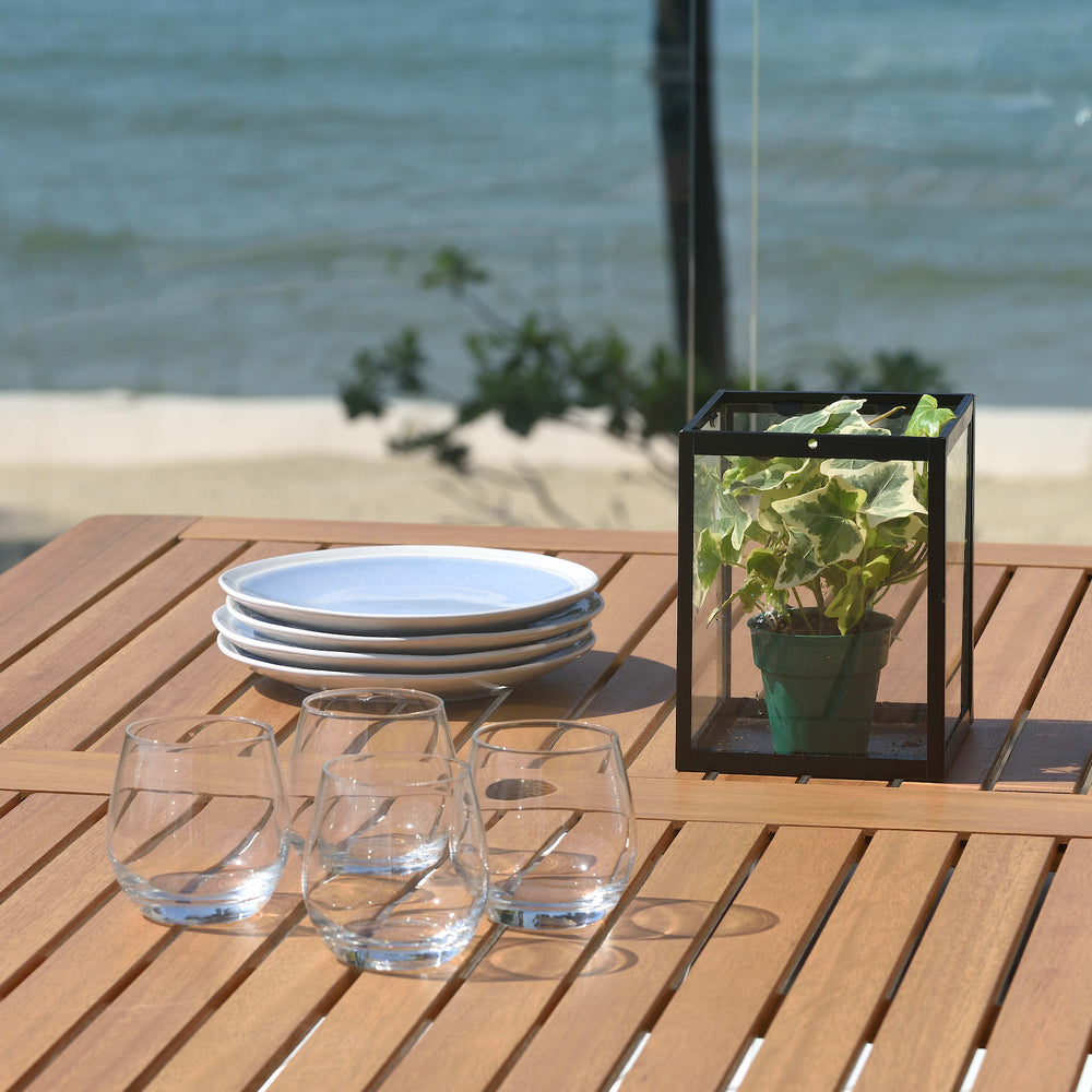
                      
                        Orlando Wood Table and Manhattan Black Dining Set
                      
                    