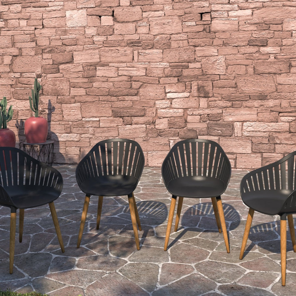 
                      
                        Nassau Chairs Resin and Wood - 4 Piece
                      
                    